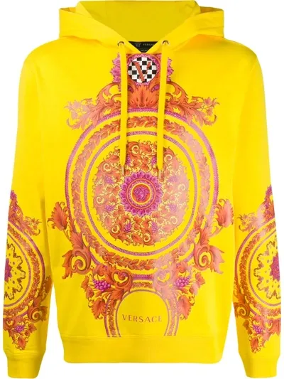 Versace Le Pop Classique Print Hoodie In A2346