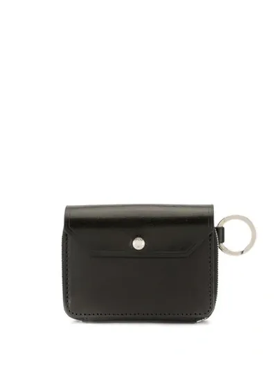 As2ov Foldover Small Wallet In Black