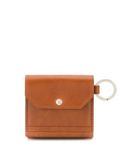 As2ov Foldover Small Wallet In Brown