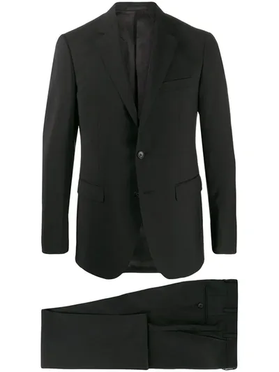 Lanvin Two-piece Formal Suit In Black