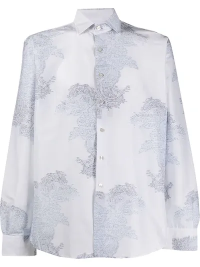 Etro Paisley Shirt In White