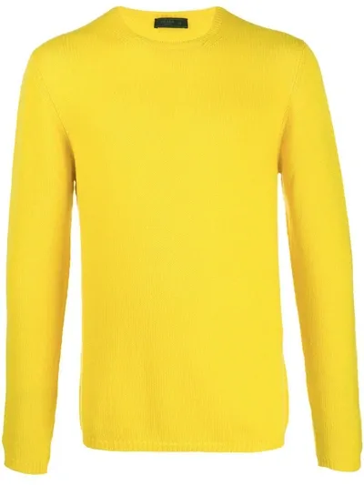 Prada Cashmere Long-sleeve Jumper In Sole