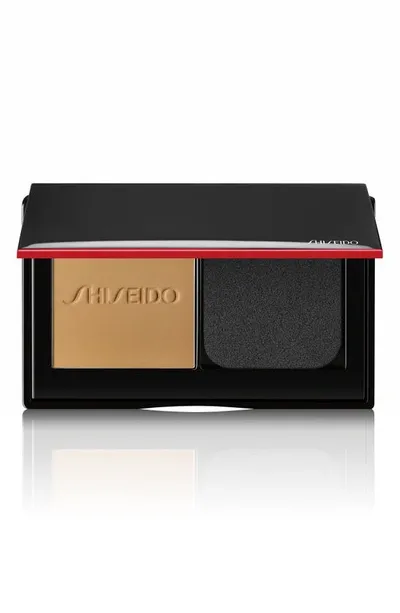 Shiseido Synchro Skin Self-refreshing Custom Finish Powder Foundation 340 Oak 0.31 oz/ 9 G