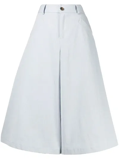 Société Anonyme Wide-leg Trousers In Blue