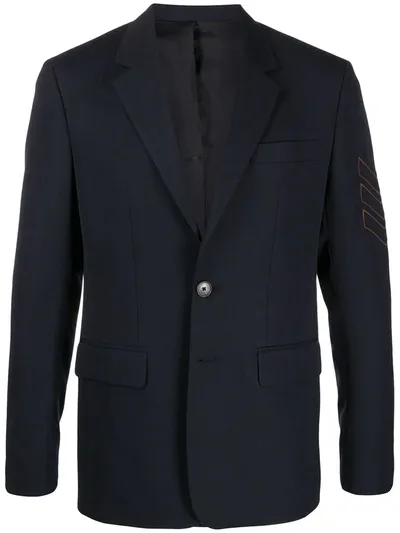 Zadig & Voltaire Arrow Pattern Blazer In Blue