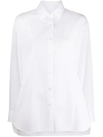 Nili Lotan Kristen Cotton Shirt In White