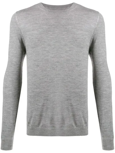 Zadig & Voltaire Jeremy Crew Neck Jumper In Grey