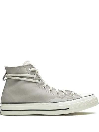 Converse X Fear Of God Chuck 70 Hi String Sneakers In Grey