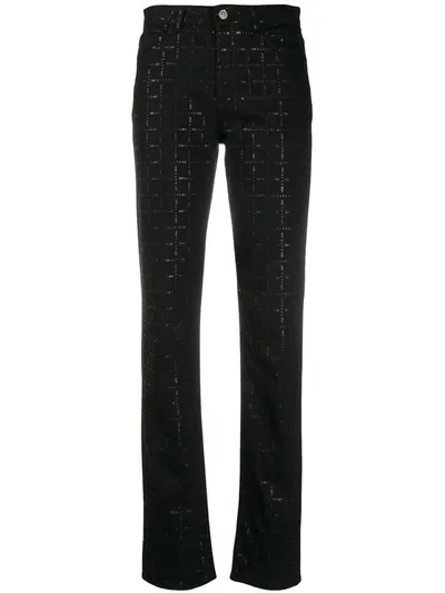 Alyx Slim Fit Jeans With Nylon Buckle In Black