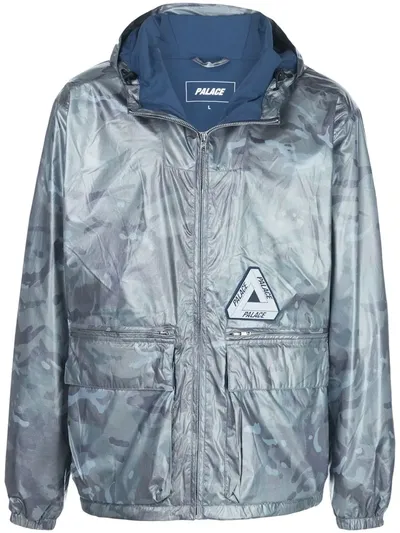 Palace P-stealth Jacket In Blue