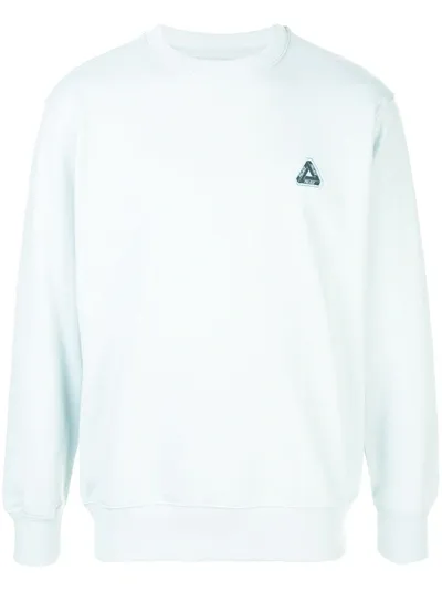 Palace Sofar Crew Sweatshirt In Blue