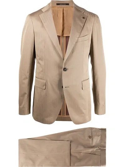 Tagliatore Classic Formal Suit In Neutrals