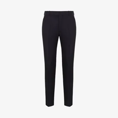 Alexander Mcqueen Tailored Trousers In Black