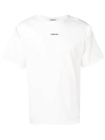 Ambush Slit Sleeve T-shirt In White