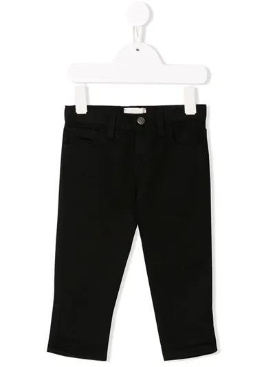 Gucci Babies' Straight-leg Jeans In Black