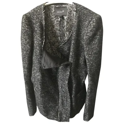 Pre-owned Isabel Marant Étoile Wool Jacket In Black