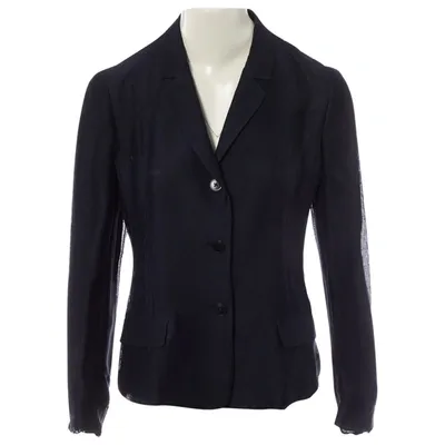 Pre-owned Jil Sander Jacket In Navy