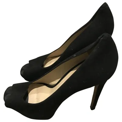 Pre-owned Whistles Heels In Black