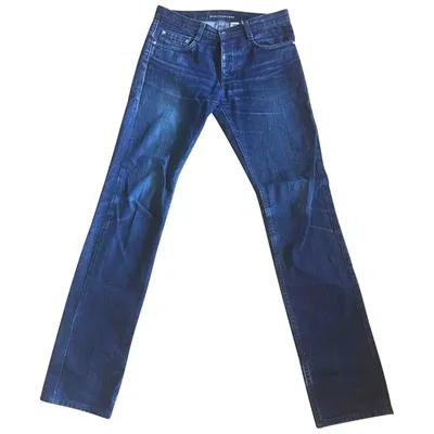 Pre-owned Marc By Marc Jacobs Straight Jeans In Blue