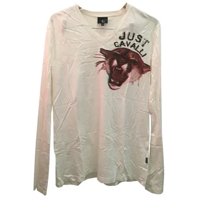 Pre-owned Just Cavalli Shirt In White