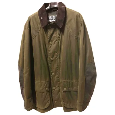 Pre-owned Barbour Khaki Cotton Coat