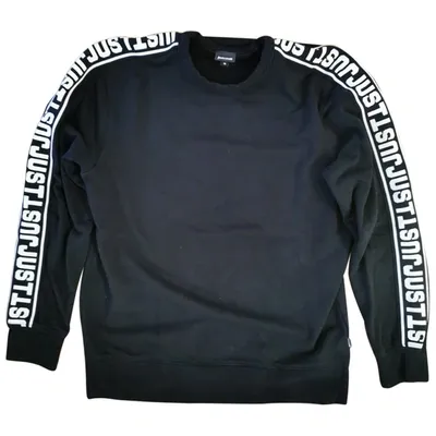 Pre-owned Just Cavalli Sweatshirt In Black