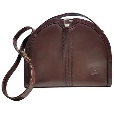 Pre-owned Rabanne Leather Handbag In Brown