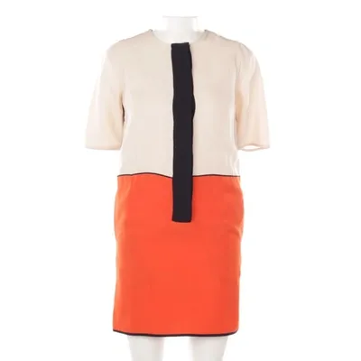 Pre-owned Victoria Beckham Mini Dress In Multicolour