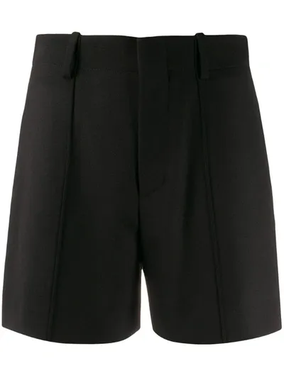 Chloé High-waisted Shorts In Black