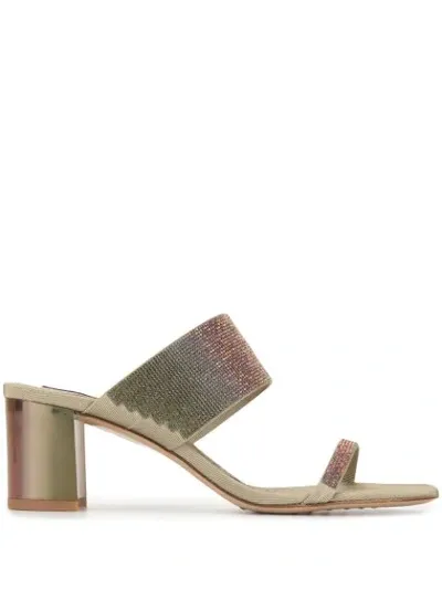 Pedro Garcia 60mm Xina Crystal-embellished Sandals In Pink