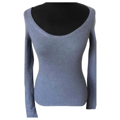 Pre-owned Loro Piana Cashmere Jumper In Blue