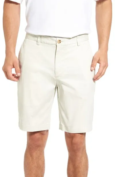 Vineyard Vines Breaker Regular Fit 9 Inch Cotton Shorts In Stone