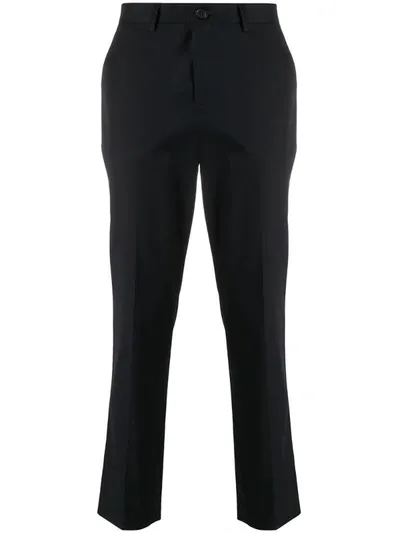 Ps By Paul Smith Slim-fit Tailored Trousers In Black