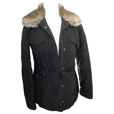 Pre-owned Woolrich Jacket In Black