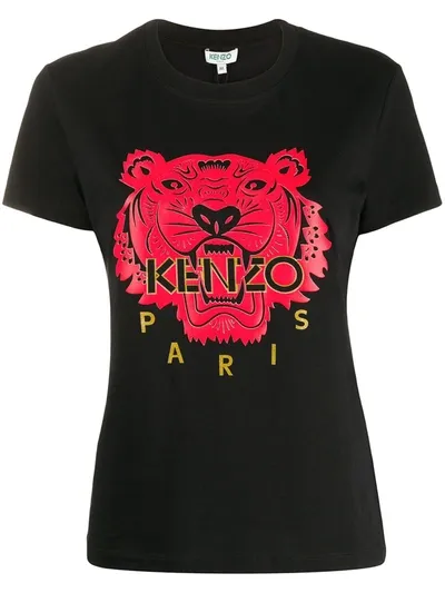 Kenzo Classic Tiger T-shirt In Black