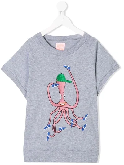 Wauw Capow Kids' 8ish T-shirt In Grey