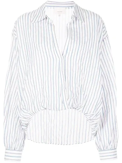 Cinq À Sept Lillian Oversized Shirt In White