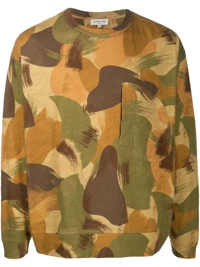 Ymc You Must Create Camouflage Print Sweatshirt In Green