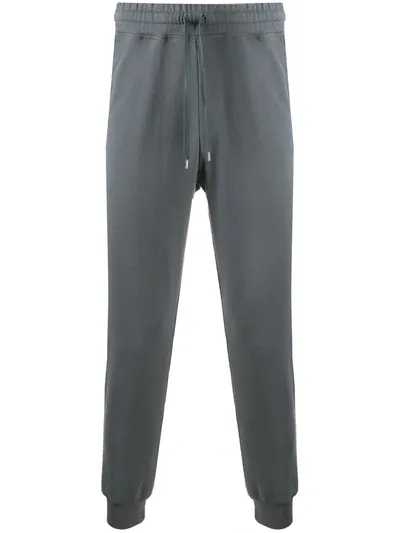 Vivienne Westwood Anglomania Embroidered Logo Trousers In Grey