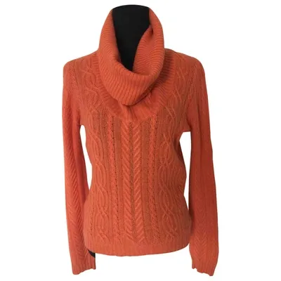 Pre-owned Brunello Cucinelli Cashmere Jumper In Orange