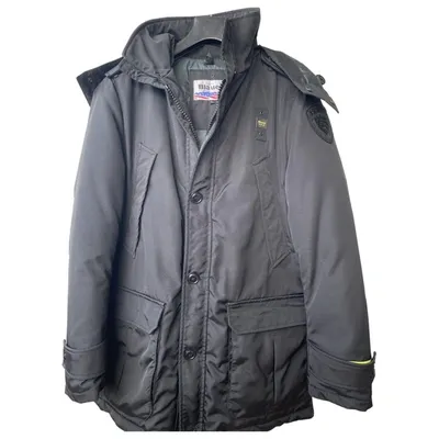 Pre-owned Blauer Jacket In Black