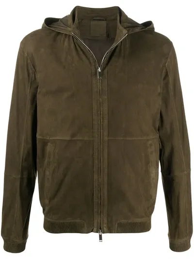 Desa 1972 Hooded Zipped Jacket In Green