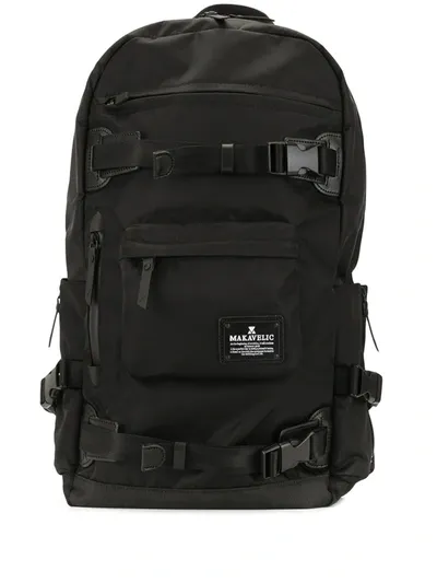 Makavelic Superiority Bind-up Backpack In Black