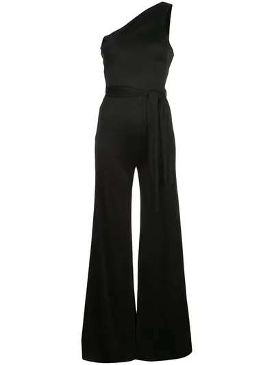 Alexis Parson Wide-leg Jumpsuits In Black