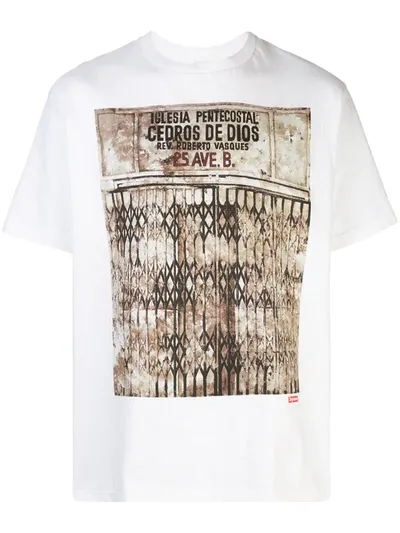 Supreme Iglesia Pentecostal T-shirt In White