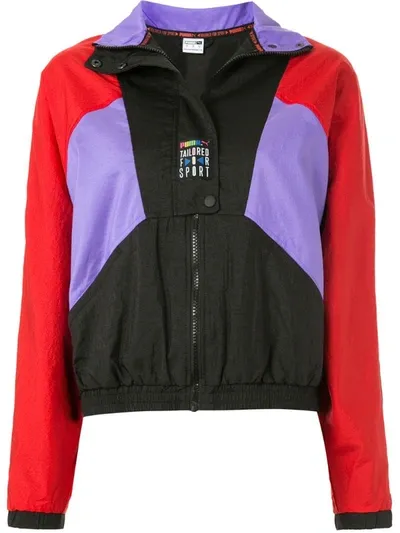 Puma Colour-block Windbreaker In Multicolour