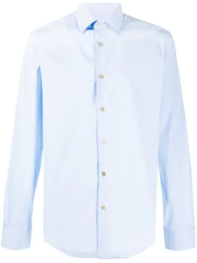 Paul Smith Buttoned Formal Shirt In Blue