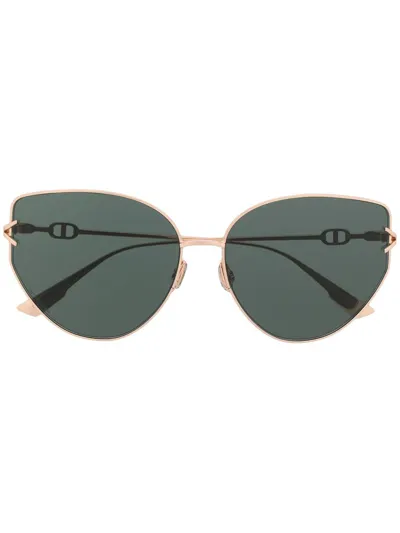 Dior Gipsy1 Gold Copper Female Sunglasses