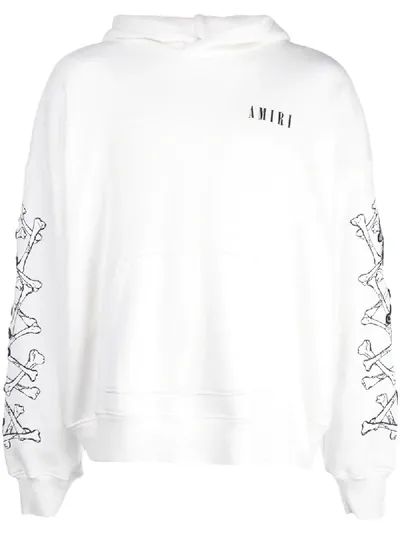 Amiri Men's Grateful Dead Bear Graphic Hoodie In White