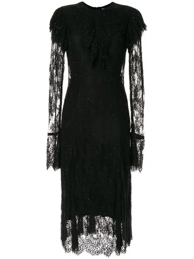 Macgraw Immortal Lace Dress In Black